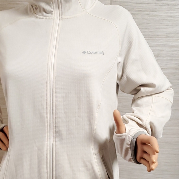 New Active  Hooded Fleece Columbia Jacket sz M - Picture 3 of 8